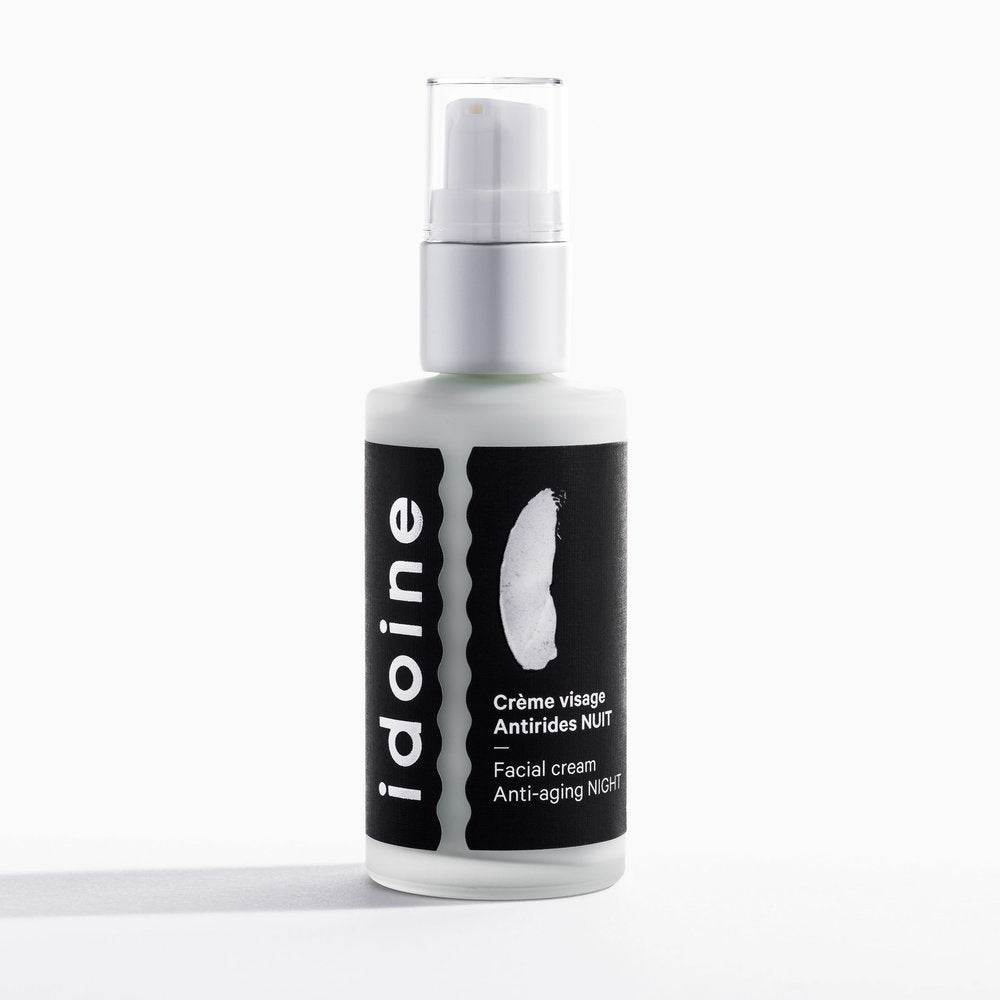 IDOINE - Crème de nuit régénérante antirides - huile de moringa et thé du labrador - Soins visage | Samara & Co