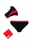 MME L'OVARY - Culottes menstruelles de jour - La Bikini & 3 serviettes - Fibre naturelle - Culotte menstruelle | Samara & Co