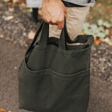 DANS LE SAC - Double Pocket Tote Bag - Made in Canada - 100% cotton