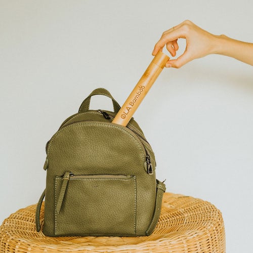 OLA BAMBOO - Étui de voyage en bambou pour brosse à dents - Hygiène dentaire | Samara & Co