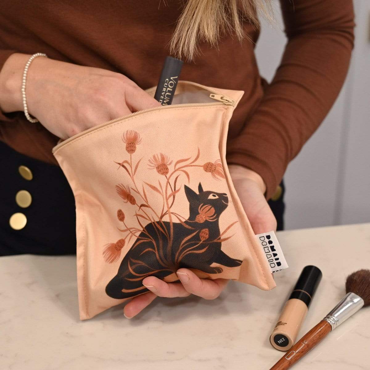 DEMAIN DEMAIN - Sac réutilisable pour aliments - Fait de bouteilles de plastique recyclées • Marigold