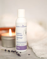 BLEU LAVANDE - Huile à massage 100% naturelle - Huile | Samara & Co