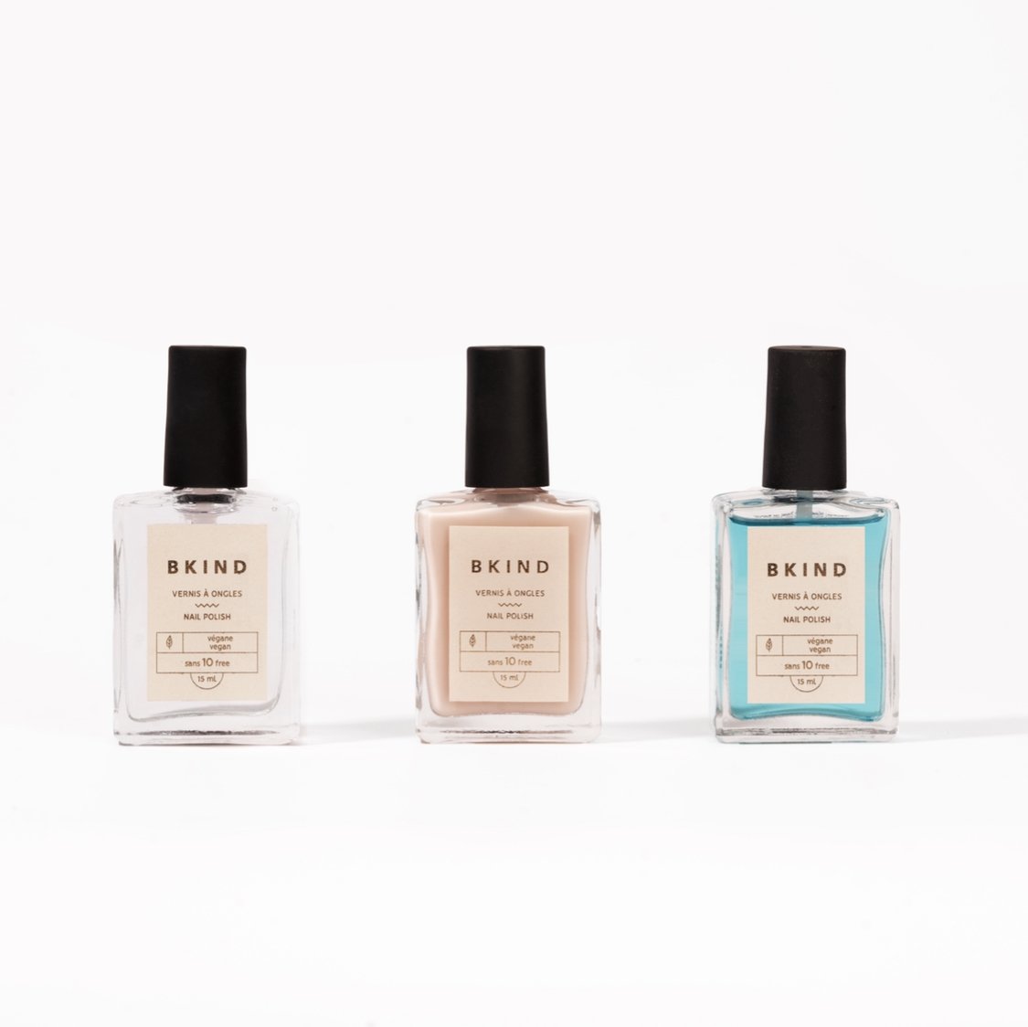 BKIND - Trio - The Self-Care Nail Polish Collection - Vegan