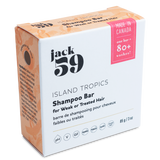 JACK59 - Barre de shampoing "Island Tropics"- Élimine 3 bouteilles en plastique