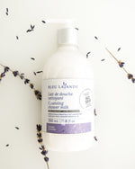 BLEU LAVANDE - Lait de douche nettoyant - apaisant et naturel - Soins corps | Samara & Co