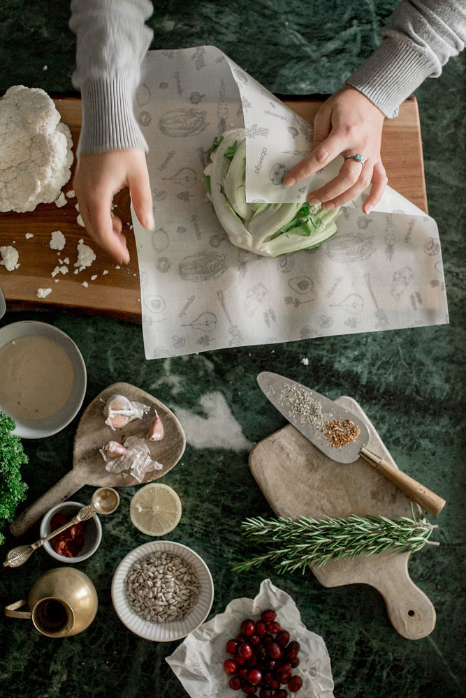 ABEEGO - Emballage alimentaire biodégradable - 2 grands - Accessoires Maison | Samara & Co