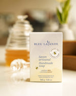 BLEU LAVANDE - Savon artisanal naturel Lavande-Miel - Soins corps | Samara & Co