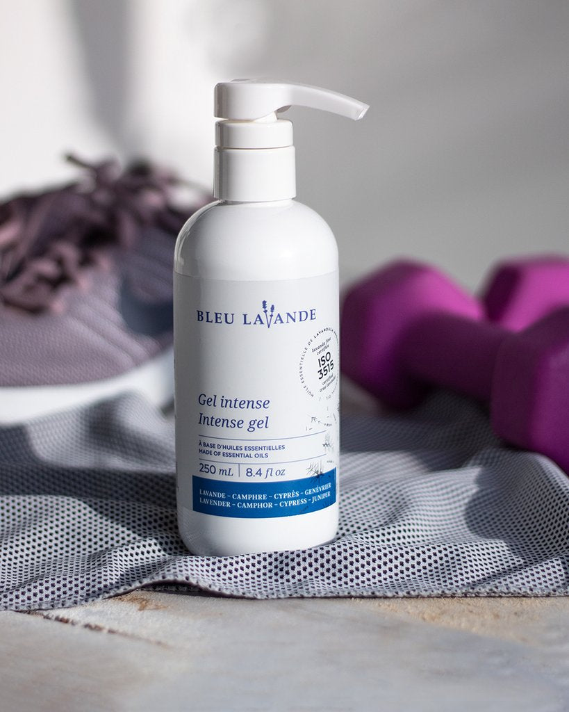 BLEU LAVANDE - Gel intense à base d'huiles essentielles - Soins corps | Samara & Co