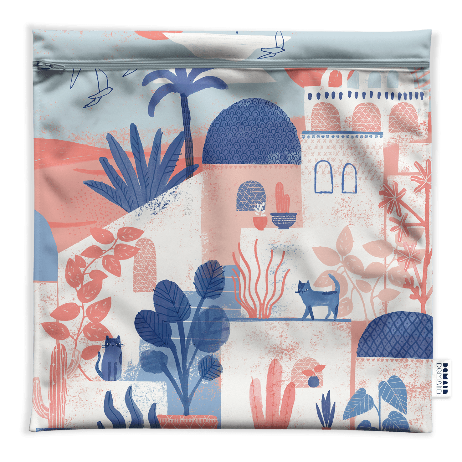 DEMAIN DEMAIN - Extra-large bag for bulk or freezing  - made from recycled plastic bottles  • Santorini by Marjorie et Cie