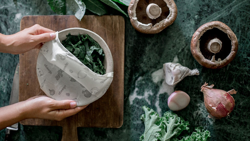 ABEEGO - Emballage alimentaire biodégradable - 3 Moyens - Accessoires Maison | Samara & Co