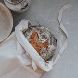 DANS LE SAC - Sac à pain réutilisable - Fait au Québec - 100% coton