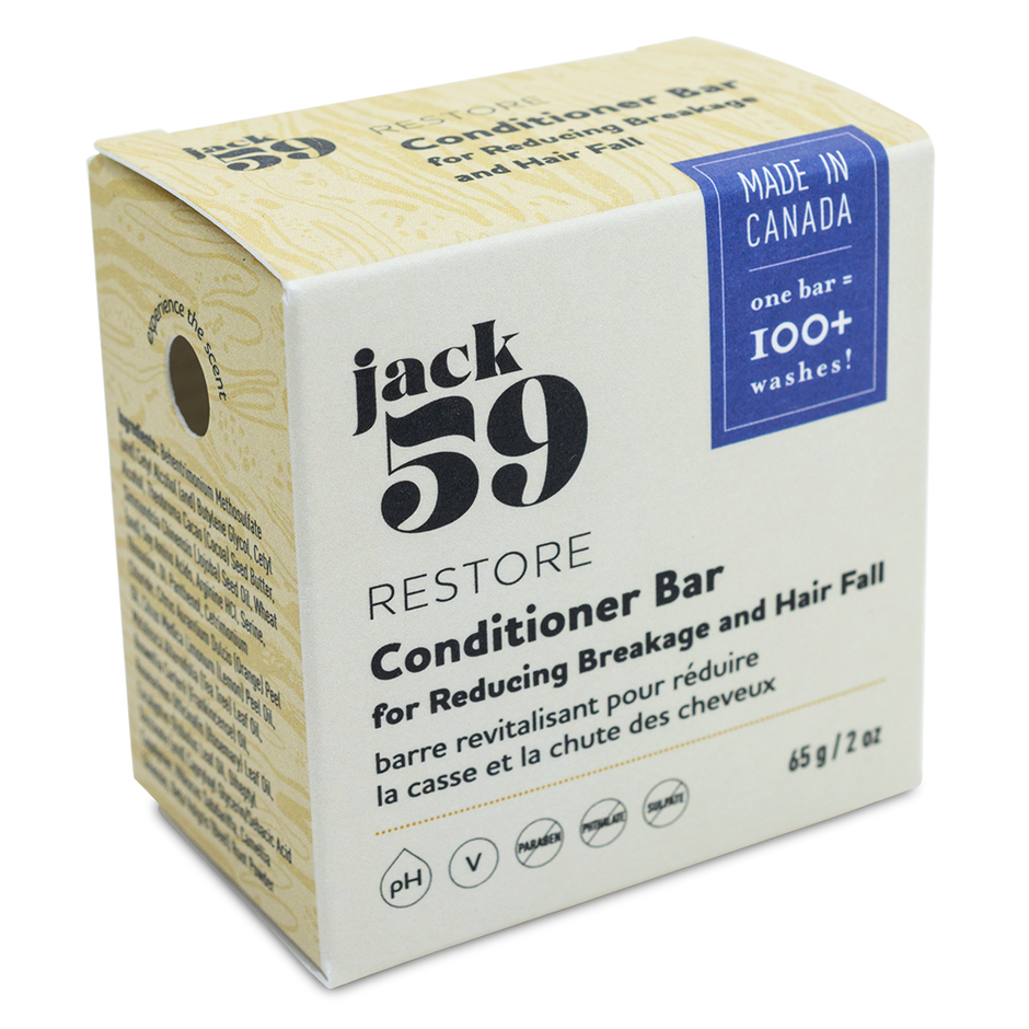 JACK59 - "Restore" Conditioner Bar- Eliminates up to 5 plastic bottles