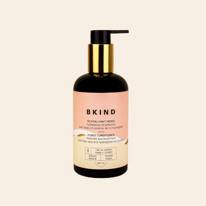BKIND - Revitalisant Monoï - Hydratation et brillance - Biodégradable et Végétalien - Soins cheveux | Samara & Co