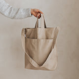 DANS LE SAC - Double Pocket Tote Bag - Made in Canada - 100% cotton