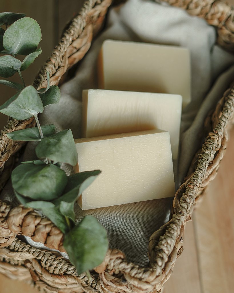 BLEU LAVANDE - Savon artisanal naturel Lavande-Eucalyptus - Soins corps | Samara & Co