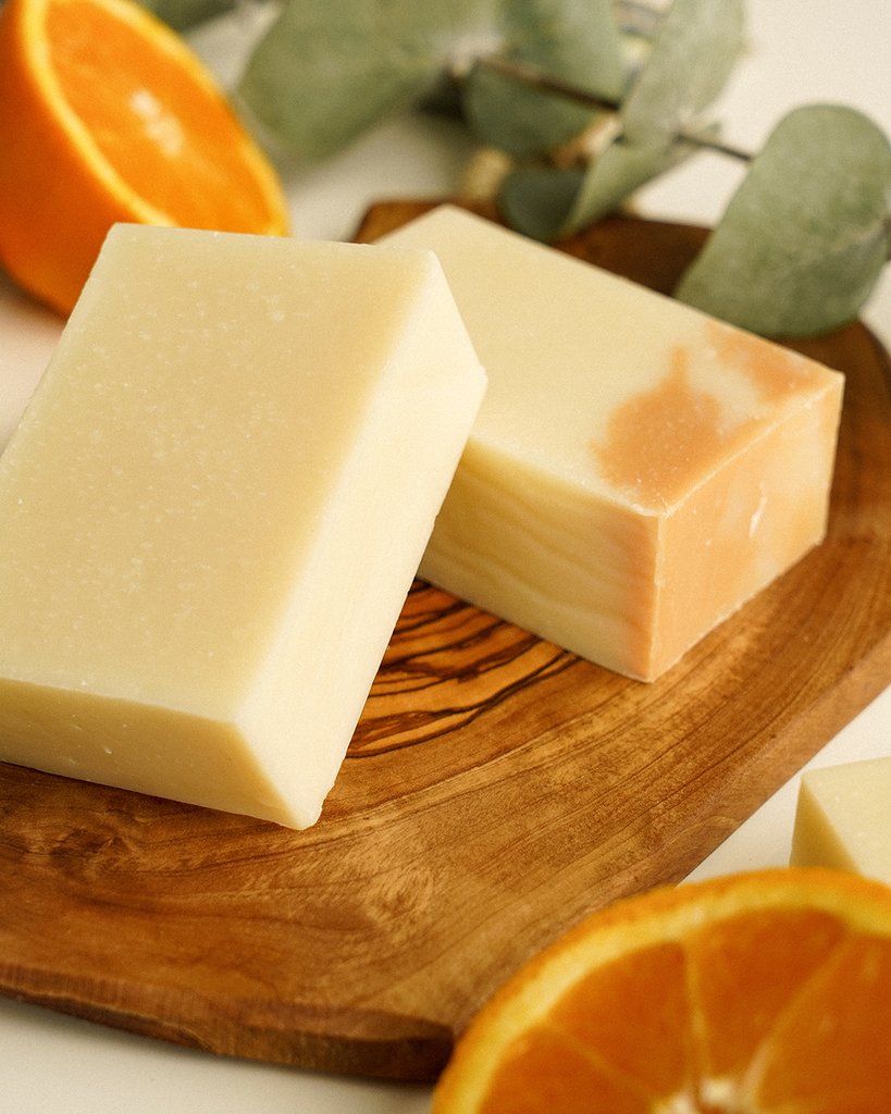 BLEU LAVANDE - Savon artisanal naturel Lavande-Agrumes - Soins corps | Samara & Co