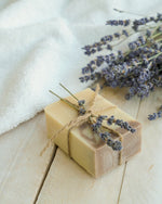 BLEU LAVANDE - Savon artisanal naturel Lavande-Patchouli - Soins corps | Samara & Co