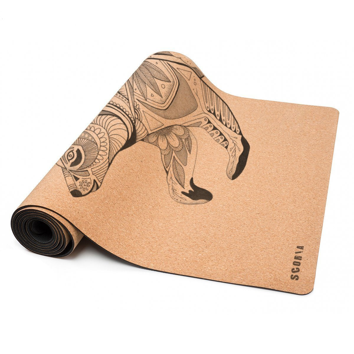 SCORIA WORLD - Tapis de yoga en liège - naturellement anti-microbien •  Ours 3.5MM - Tapis de Yoga | Samara & Co