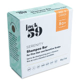 JACK59 - Barre de shampoing "Serenity"- Élimine 3 bouteilles en plastique