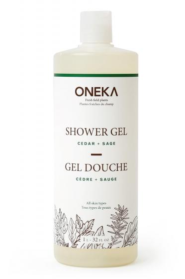 ONEKA - Gel douche Cèdre & Sauge - Soins corps | Samara & Co