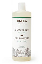 ONEKA - Gel douche Cèdre & Sauge - Soins corps | Samara & Co