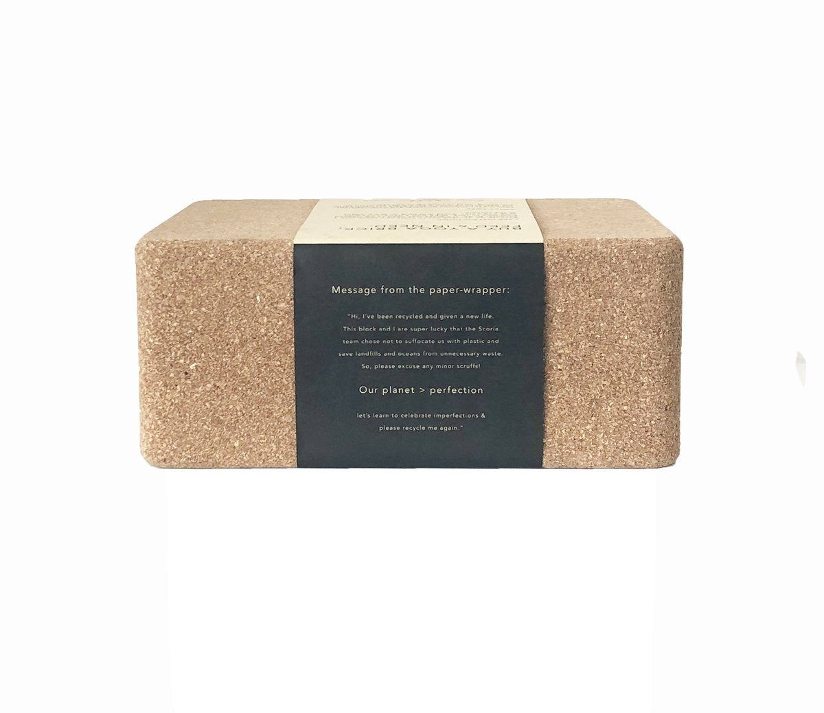 SCORIA WORLD - Le bloc de support en liège - naturellement anti-microbien •  Gros Bloc - Tapis de Yoga | Samara & Co